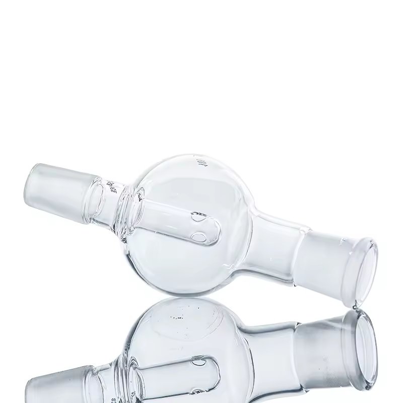 Laboratory Glass Splash Proof Adapter With 19/26 24/29 29/32 Joint for Explosion Proof Rotary Evaporator